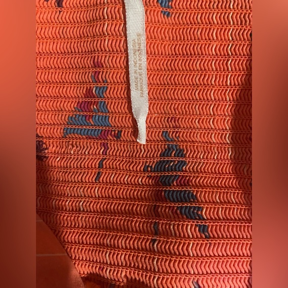 Free People Women Coral Birds in Paradise Tropical Vacation Strapleass Dress 6 - Picture 6 of 10